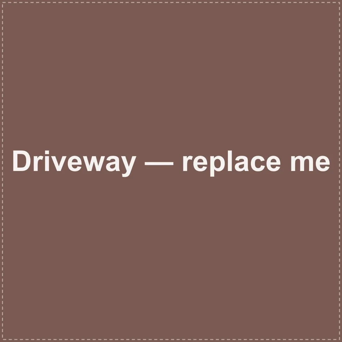 Driveway Cleaning — example result