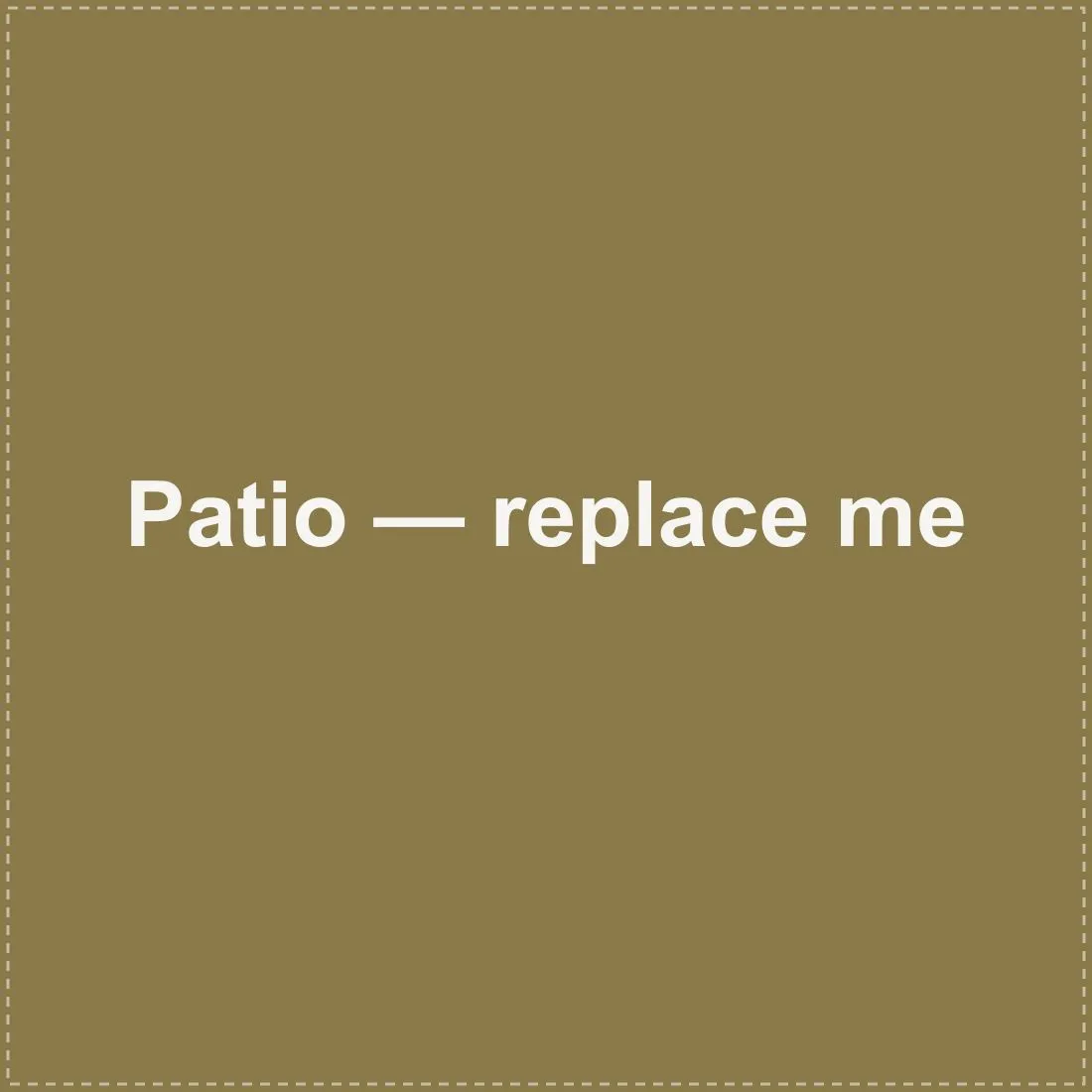 Patio Cleaning — example result